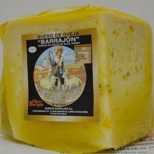 Cuña Queso Barrajon añejo aceite